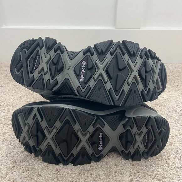 Womens COLUMBIA Bugaboots Black Waterproof Snow Boots  Size 7.5 - Picture 5 of 7